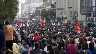 Piden que sea declarada zona rígida para evitar protestas en el Centro de Lima