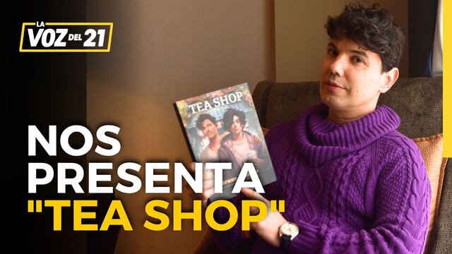 Bruno Pinasco nos presenta su primer libro “Tea Shop”