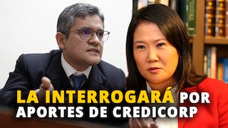 Fiscal Pérez interrogará a Keiko Fujimori el lunes 25 por aportes de Credicorp a la campaña [VIDEO]