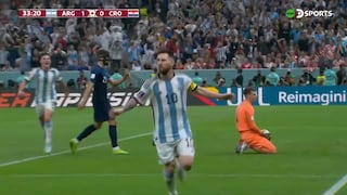 Gol de Messi, de penal: así fue el 1-0 del Argentina vs. Croacia en semifinal [VIDEO]