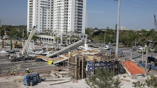 "La tierra tembló", señaló testigo tras colapso de puente en Florida [FOTOS]