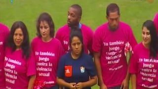 Universitario vs. Sporting Cristal: Clásico vistió la camiseta contra la violencia sexual [VIDEO]