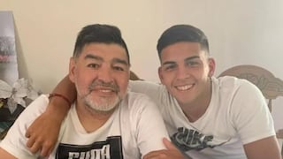 Hernán López y su triplete en la Liga Profesional: el sobrino nieto de Maradona y su partido de lujo