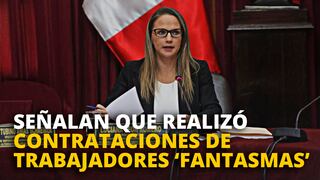 Luciana León: Colaborador señaló que excongresista hizo contratación de trabajadores ‘fantasmas’ en el Parlamento