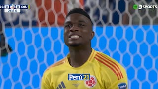 ¡La más clara! Jhon Córdoba estuvo a punto de anotar el primer gol de Colombia 