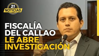 Fiscalía del Callao abre investigación a José Luna Morales