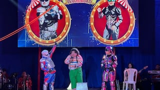 “Robotín” y “Robotina” presentan el Circo de las Estrellas en el Callao