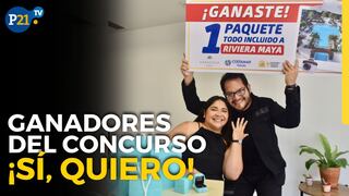 Concurso ¡Sí, quiero!: Así fue la premiación del concurso de Perú21
