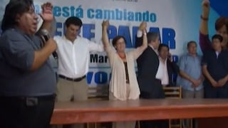 Susana Villarán sella su alianza con grupos de izquierda radical