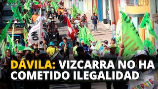 Sergio Dávila: Vizcarra no ha cometido ilegalidad
