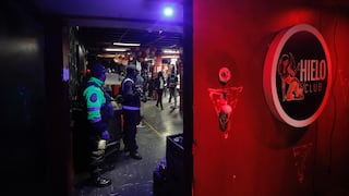 Intervienen a 7 personas: incautan armas y motocicletas en discoteca “Hielo club” 