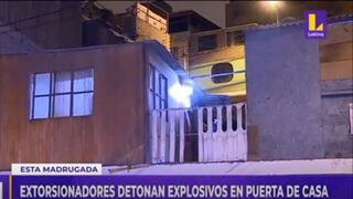 Chorrillos: Lanzan granada de guerra en una casa y familia se salva de morir [VIDEO]