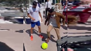 Djokovic disfruta de Montecarlo jugando con Neymar y Marco Verratti [VIDEO]