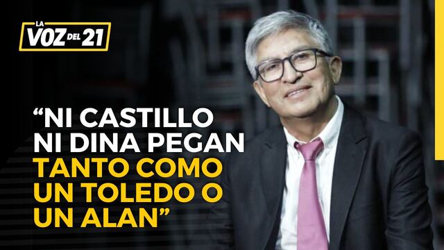 Fernando Armas: “Ni un Pedro Castillo, ni una Dina Boluarte pegan tanto como un Toledo o un Alan”