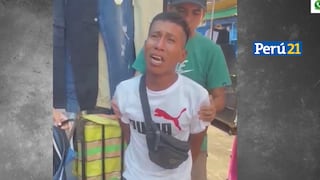 Ladrón rompe en llanto tras ser capturado por robar pantalones: “No quiero volver”