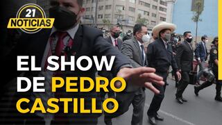 Puro show: Después de obstruir Pedro Castillo va a la Fiscalía