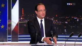 François Hollande admite que Francia crecerá menos en 2013
