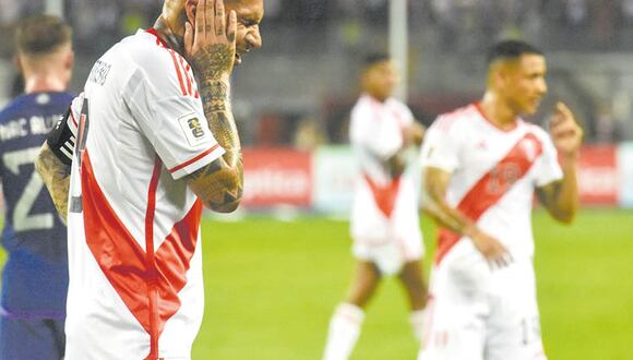 Perú solo ha sumado un punto en sus primeros cuatro partidos. (Foto: JAVIER ZAPATA)