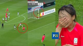 Golazo y timidez: crack surcoreana anotó un gol de antología pero le dio ‘pena’ festejarlo [VIDEO]