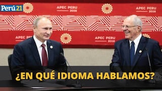 “¿En qué idioma hablamos?”: El gracioso diálogo entre PPK y Vladimir Putin [Video]