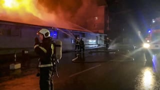 Rusia: un incendio en un bar causa 15 muertos en la ciudad de Kostroma