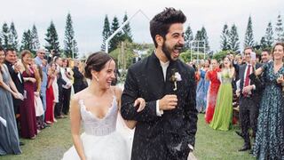 Camilo y Evaluna Montaner se casaron y compartieron las primeras imágenes de su boda [VIDEO]
