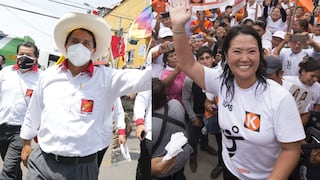 Pedro Castillo y Keiko Fujimori despliegan sus estrategias para captar votos