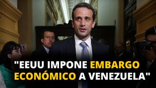 Carlos Scull: "EEUU impone embargo económico a Venezuela"