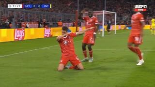 Gol de Bejamin Pavard: anotó el 1-0 del Bayern Munich vs. Inter en Champions [VIDEO]