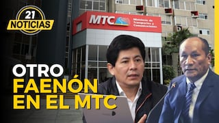 Faenón en el MTC: Procurador del MTC confirma pedido de conciliación de consorcio