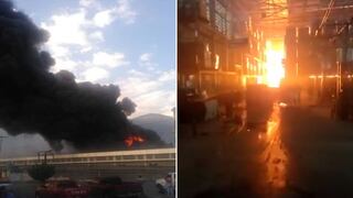 Incendio causa “importantes daños” a infraestructura electoral de Venezuela [VIDEO]