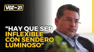 Rubén Vargas: “El Poder Judicial tiene que ser inflexible con la organización terrorista”