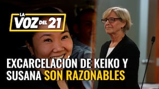 Romy Chang: Excarcelación de Keiko y Susana son razonables