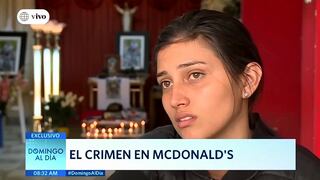 Crimen en Risso: Pareja de hombre asesinado en McDonald’s niega estar involucrada | VIDEO 