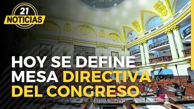 Se define Mesa Directiva del Congreso
