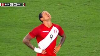 Perú vs. México: Lapadula se perdió una clara oportunidad de gol para la Selección Peruana [VIDEO]