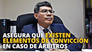 Odebrecht: Fiscal Juárez aseguró que existen elementos de convicción para acreditar los sobornos entregados a un grupo de árbitros