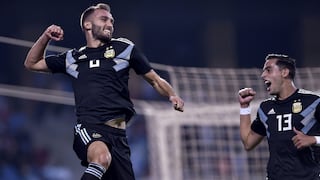 Argentina sin Messi goleó 4-0 a Irak en un encuentro amistoso [FOTOS]