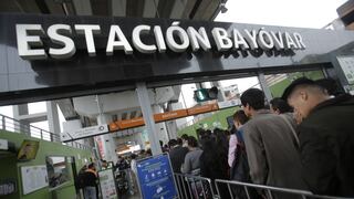 AATE señala que se restableció el servicio en estaciones Bayóvar, Santa Rosa y San Martín del Metro de Lima