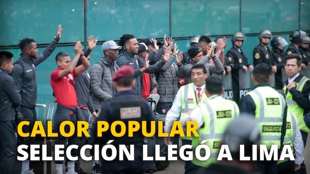 Selección peruana arribó a Lima con el subcampeonato de América bajo el brazo