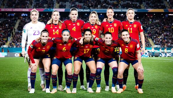 Selección Femenina de España en la final del Mundial 2023 (Foto: Facebook).