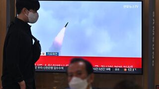 Ejército surcoreano anuncia que Corea del Norte lanzó dos misiles balísticos al mar de Japón
