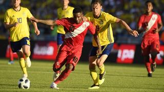 Perú igualó 0-0 ante Suecia en su último amistoso previo al Mundial