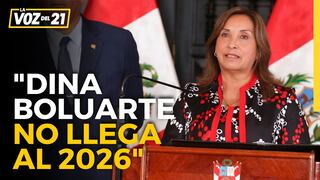 Richard Arce: “Dina Boluarte no llega al 2026″