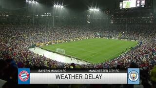 Manchester City vs. Bayern Múnich: el partido amistoso se paraliza por las condiciones climáticas