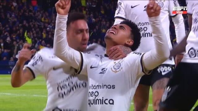 Boca Juniors es sorprendido: Du Queiroz anotó el 1-0 de Corinthians [VIDEO]