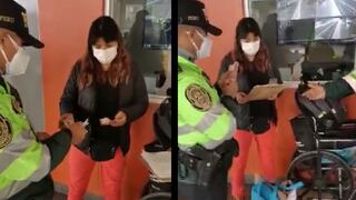 SJL: Policía halló una mochila con S/600 en el Metro de Lima, buscó a la propietaria y le devolvió sus pertenencias [VIDEO] 