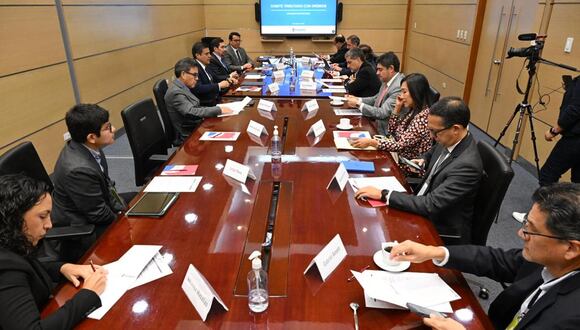 La Superintendencia Nacional de Aduanas y de Administración Tributaria (Sunat) se reunió con representantes del sector empresarial. (Foto: Difusión)