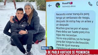“Tengo un embarazo de riesgo”: Esposa de Paolo Hurtado hace fuerte revelación tras ampay