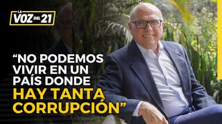 Juan Fernando Correa: “No podemos vivir en un país donde hay tanta corrupción”
